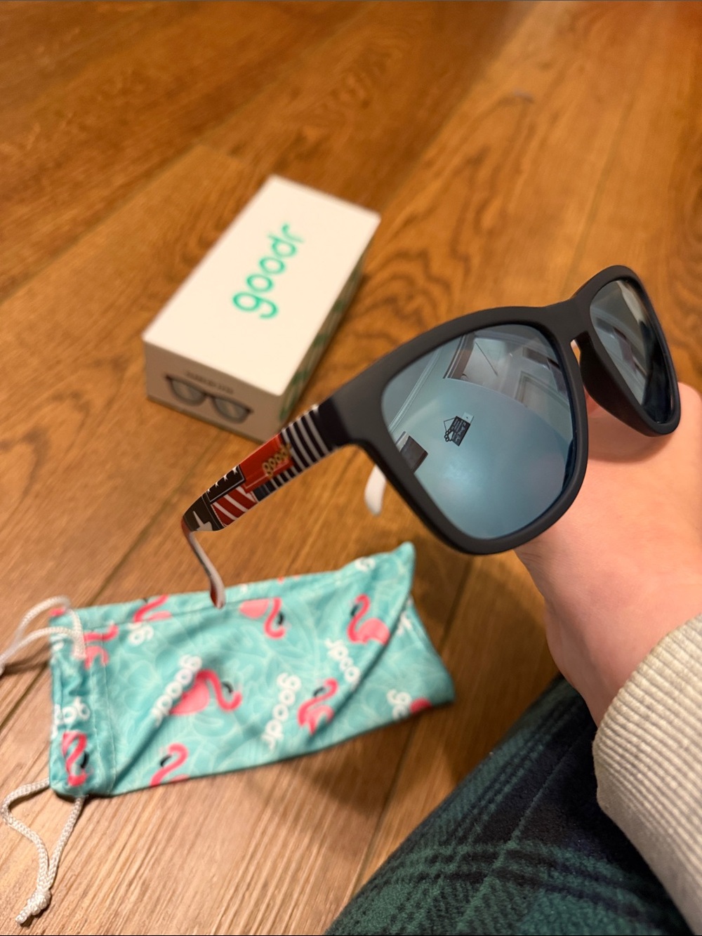 Goodr limited edition sunglasses- class of 1776 patriotic glasses